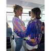 Women's Magic Mermaid Sequin Bomber Purple - Jackets - 2