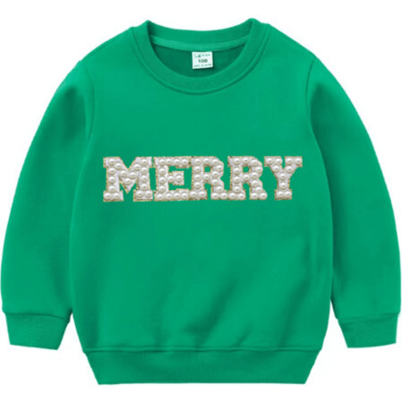 Women's Merry Pearl Sweatshirt Green - Sweatshirts - 1