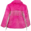 Women's Elle Crystal Faux Fur Coat - Coats - 1 - thumbnail