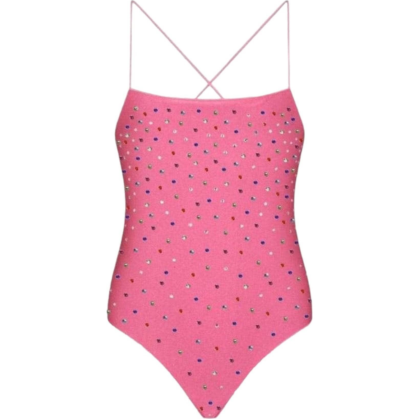 Women's Crystal Rainbow Swim - One Pieces - 1