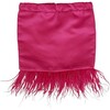 Women's Feather Trims Bright Pink Skirt - Skirts - 1 - thumbnail