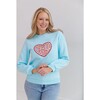 Women's Chicago Sparkle Heart Sweatshirt - Sweatshirts - 2