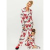 Women’s Rose Garden Silky Set - Mixed Apparel Set - 2