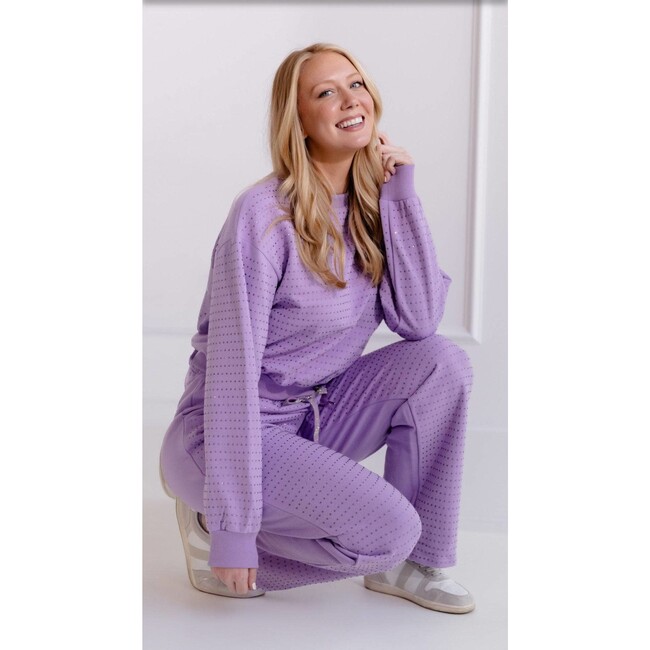 Women's Lavender Crystal Set - Mixed Apparel Set - 2
