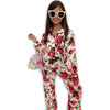 Women’s Rose Garden Silky Set - Mixed Apparel Set - 4
