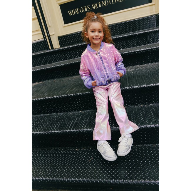 Women's Lavender Haze Sequin Bomber - Jackets - 6