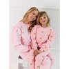 Women's Embroidered Heart All Over Set Pink - Mixed Apparel Set - 4