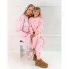 Women's Embroidered Heart All Over Set Pink - Mixed Apparel Set - 5