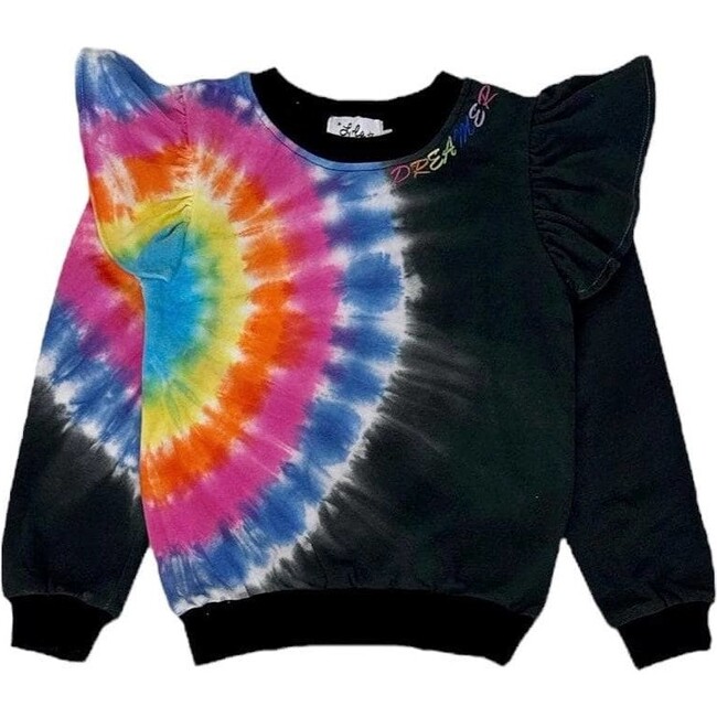 Women’s Rainbow Tie Dye Ruffle Set - Mixed Apparel Set - 5