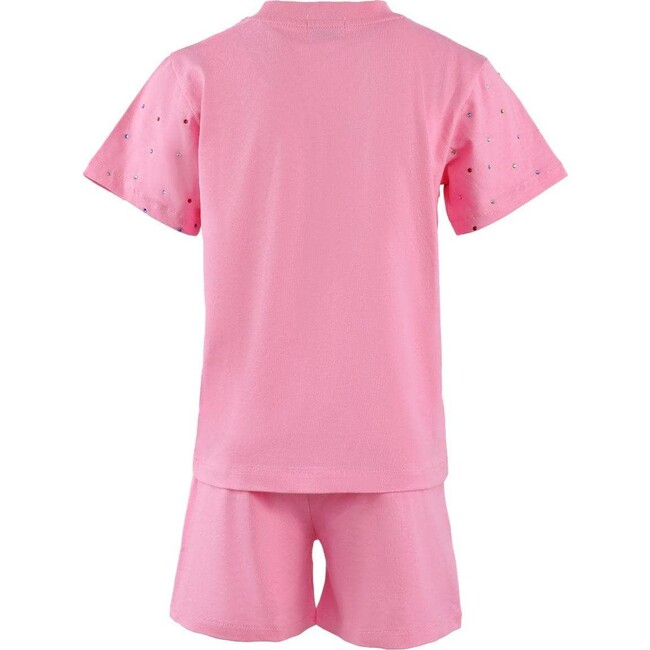 Rainbow Gem Short Set Pink