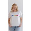 Women's Sequin Chicago T-shirt Black - T-Shirts - 2