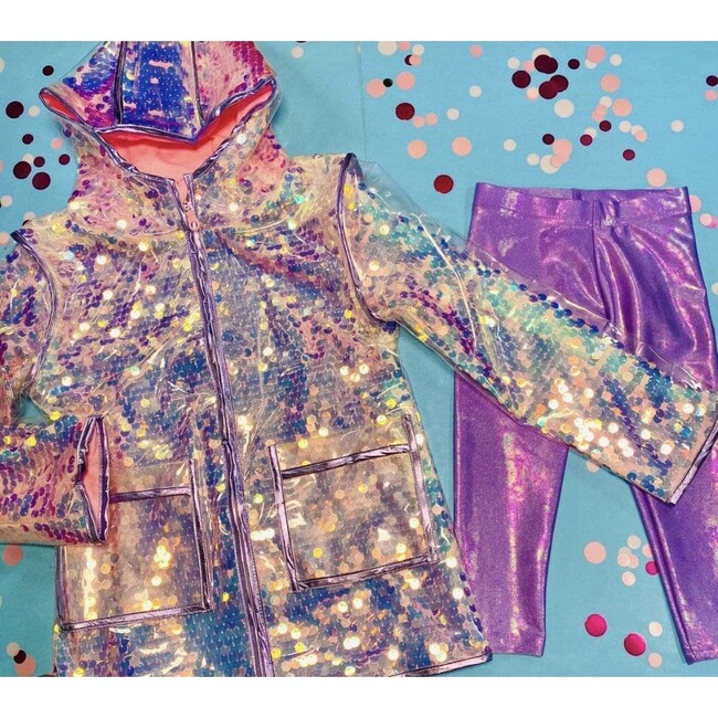 Women's Paillette Magic Rain Jacket - Jackets - 3