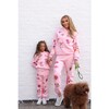 Women's Doodle Art Set Pink Pink - Mixed Apparel Set - 2