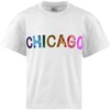 Women's Sequin Chicago T-shirt White - T-Shirts - 1 - thumbnail