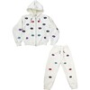 Women’s Rainbow Evil Eye Jogger Set - Mixed Apparel Set - 1 - thumbnail