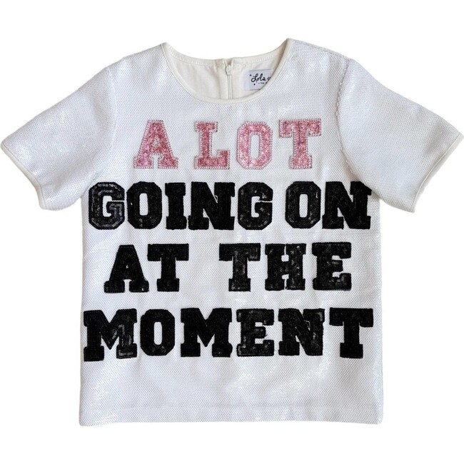 Women's A Lot Going On Sequin T-shirt