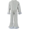 Women's Grey Feather Athletic Set - Mixed Apparel Set - 1 - thumbnail