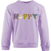 Happy Bunny Crystal Sweatshirt Lavender - Sweatshirts - 1 - thumbnail