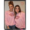 Women's Crystal Lip Sweatshirt - Sweatshirts - 2