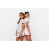 Sporty Bow Short Set Pink - Mixed Apparel Set - 3