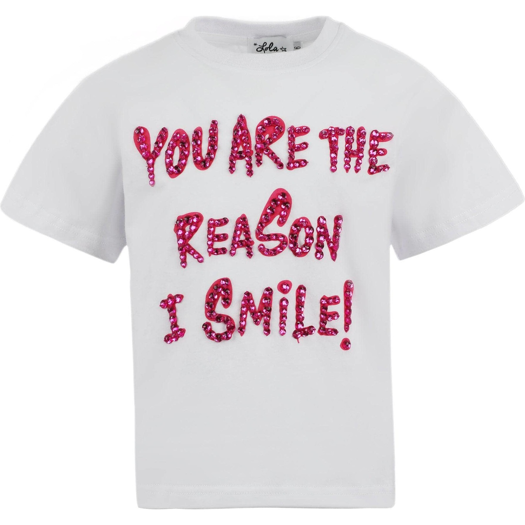 Women’s You Are The Reason I Smile T-shirt - T-Shirts - 1