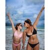 Women's Rainbow Sparkle Bikini Black - Two Pieces - 2