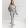 Women's Grey Feather Athletic Set - Mixed Apparel Set - 5