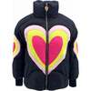 Women's Electric Hearts Puffer - Coats - 1 - thumbnail