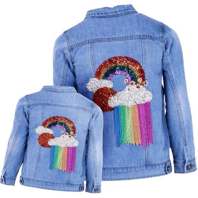 Women's Rainbow Tassel Denim - Jackets - 2