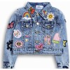 Women's All About The Patch Crop Denim Jacket - Jackets - 1 - thumbnail
