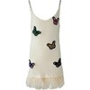 Women's Crystal Butterfly Feather Trims Dress - Dresses - 1 - thumbnail