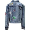 Women's All About The Patch Crop Denim Jacket - Jackets - 6
