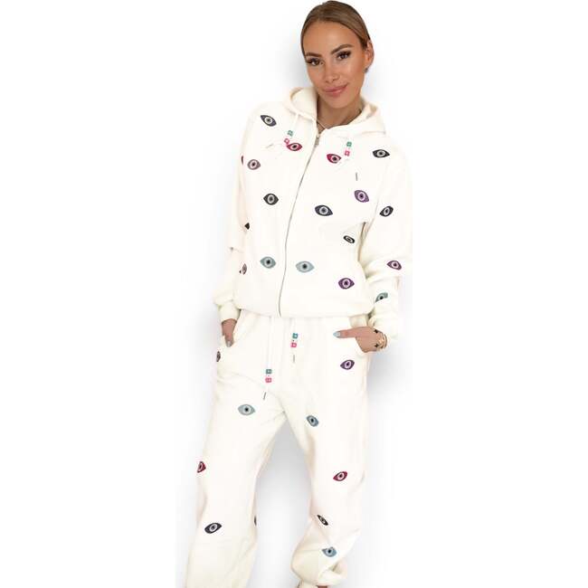 Women’s Rainbow Evil Eye Jogger Set - Mixed Apparel Set - 5