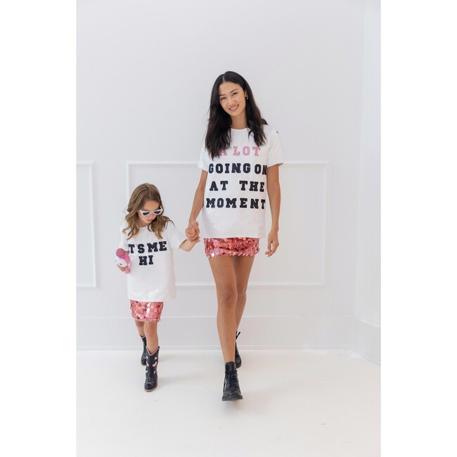 Women's A Lot Going On Sequin T-shirt - T-Shirts - 4