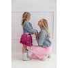 Women's Crystal Denim Jacket - Jackets - 6
