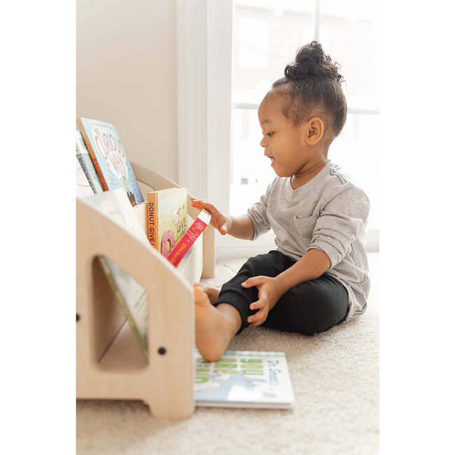 Bookshelf, Wood - Books - 5