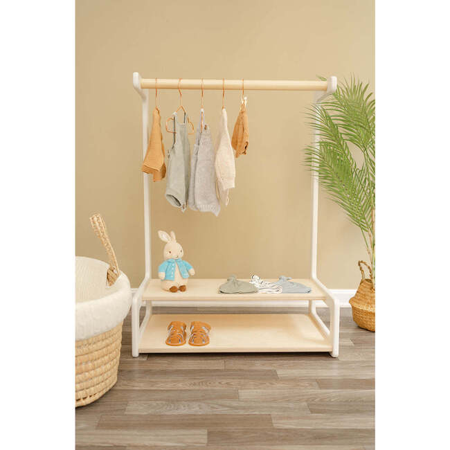 Clothing Rack, White - Role Play Toys - 1