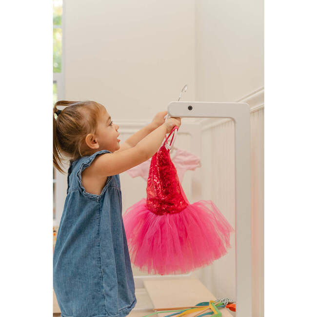 Clothing Rack, White - Role Play Toys - 2