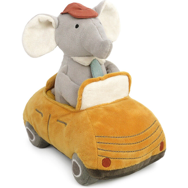 Elephant and Car, Yellow