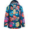 Chip Rain Jacket "Pets", Deep Petrol - Raincoats - 1 - thumbnail