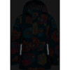 Chip Rain Jacket "Pets", Deep Petrol - Raincoats - 3