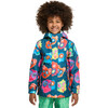Chip Rain Jacket "Pets", Deep Petrol - Raincoats - 7
