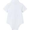 Infant Pinstripe Vest & Short Set, Chambray - Mixed Apparel Set - 4