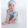 Ribbed Short Sleeve Top - T-Shirts - 6