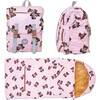 Sleep-N-Pack™ Little Kid Size Sleeping Bag Backpack, Cozy Mink Collection: Teddy Bears - Hats - 1 - thumbnail