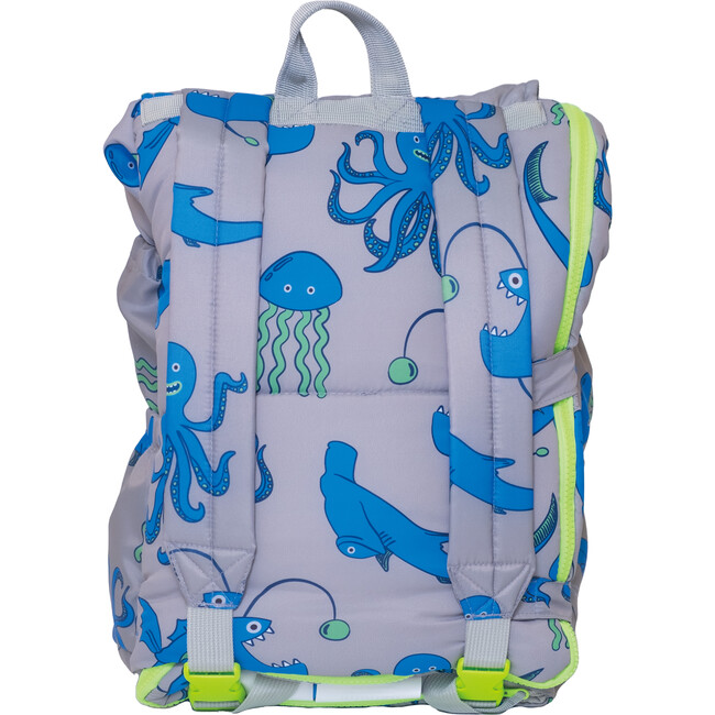 Sleep-N-Pack™ Little Kid Size  Sleeping Bag Backpack, Sea Creatures - Hats - 3