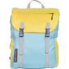 Sleep-N-Pack™ Big Kid Sleeping Bag Backpack, Color Block Cali Teal, Buttercup Yellow & Navy Blue - Sleepbags - 2