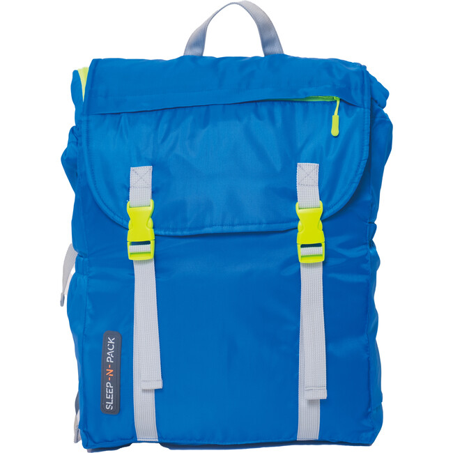 Sleep-N-Pack™ Big Kid Sleeping Bag Backpack,  Brilliant Blue - Hats - 2