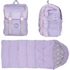 Sleep-N-Pack™  Little Kid Size Sleeping Bag Backpack,Glow-In-The-Dark Collection: Glow Kittens - Hats - 1 - thumbnail