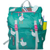 Sleep-N-Pack™ Big Kid Sleeping Bag Backpack ,Silly Ducks - Hats - 4